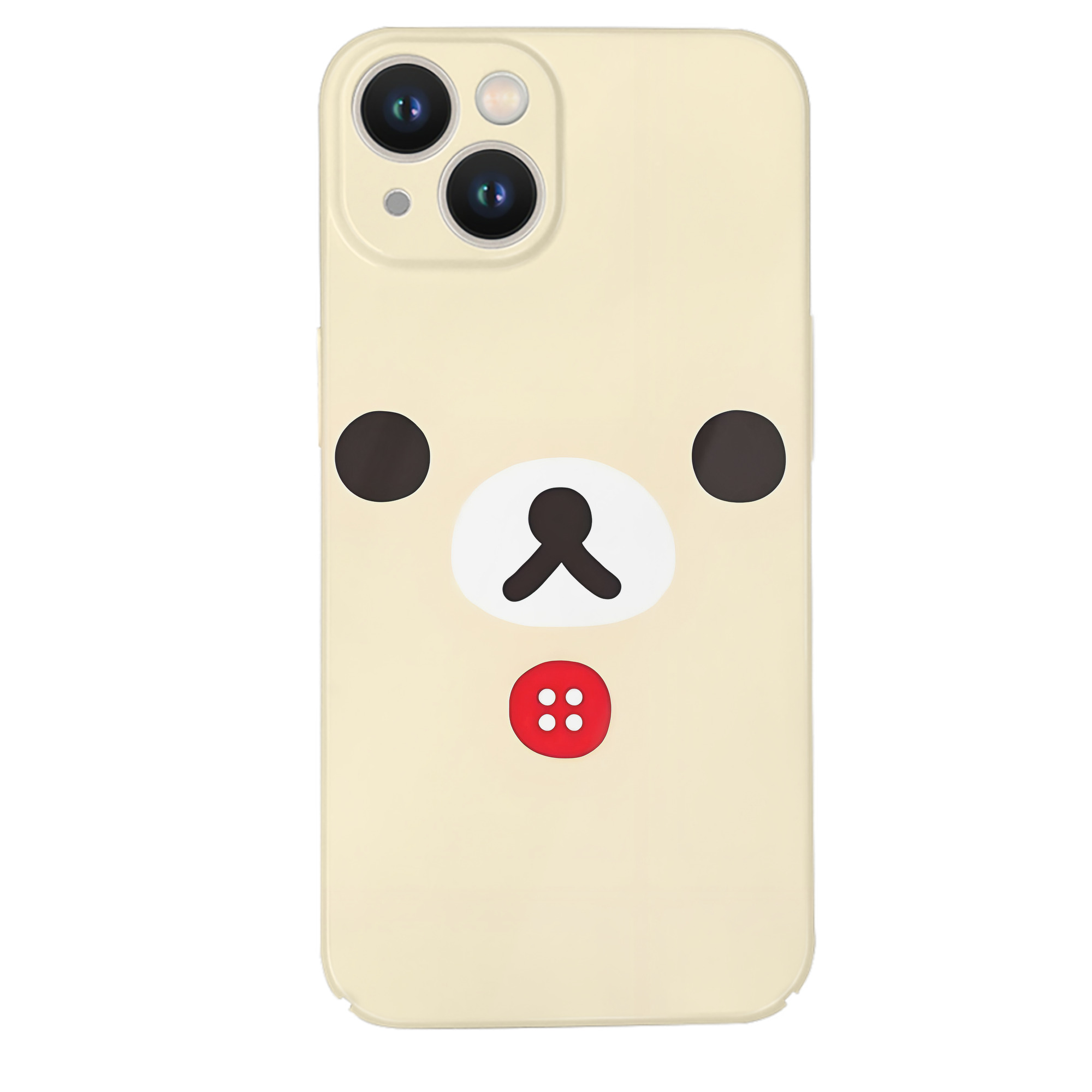 （画像用） リラックマ リラックマ キイロイトリ Rilakkuma Korilakkuma Kiiroitori 【iPhone 14シリーズ対応】ハードケース